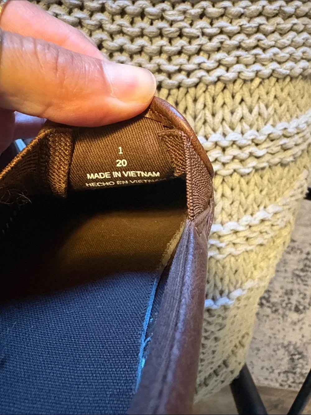 Old Navy Boy’s Chestnut Brown Slip-On Loafers